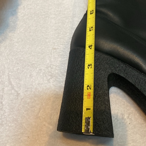 BROTHER VELLIES Empire Platform Boot Black Size 5 Made In Italy New In Box - Picture 3 of 9